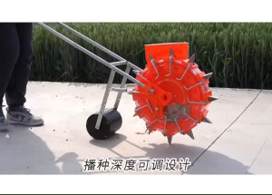 A384 เครื่องหยอดเมล็ดพันธ์ 68 ปาก รถเข็นเดินหน้า ถอยหลังได้ หยอดเมล็ดข้าว ข้าวโพด ฝ้าย ถั่วเขียว ถัวฝักยาว ถั่วลิสง