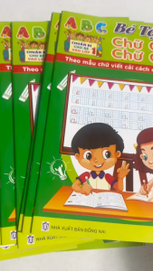 [Hành trang vào lớp 1] Bé Tập Tô Chữ Cái Và Chữ Ghép Soạn Theo BGD Mới Nhất - Hồng Ngọc