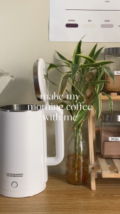 Tough Mama 1.8L Electric Kettle NTMJK18-DL2 Double Layer WHITE with Light Indicator and Overheat Protection