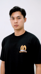 Otsky Kaos Pria Ft Road Runner Black Cotton 24s