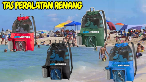 Tas Peralatan Olahraga Air: Tas Ransel Surfing & Swim Backpack