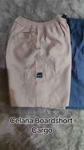 Celana Pendek Boardshort Cargo Pria Cowok Dewasa