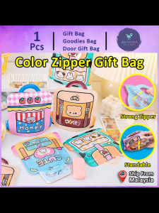 Gift Bag Ziplock Bag Zipper School Bag Goodies Bag Door Gift Bag (153) Birthday Party kids Children Day Small Plastic Stationery Snack Tote Pack Beg