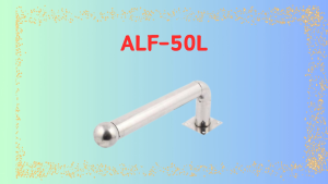 Outdoor 50cm Wired Security Alarm CCTV Wireless Access Point Stainless Steel L Pole Bracket for mount Photobeam Sensor ALF-50L