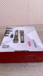 2 Pcs Mic Wireless Microphone Mic Double Batrei dapat di UHP Digital Mikropon Ready Bisa COD