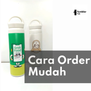 Tumbler Japan Termos Travel Hook Tempat Minum Custom Print Uv Stainless Steel Souvenir