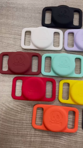 Waterproof Silicone AirTag Pet Collar Holder | 7 Colors