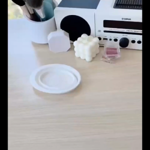 Foldable Makeup Brush Cleaning Bowl Egg Puff Scrubber Plate Washing Bowl