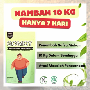 RESELLER GOMOY: Solusi Peningkat Berat Badan BPOM & Suplemen Penggemuk Badan Terbaik