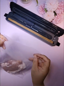 Vacum Sealer Makanan / Alat Vakum Makanan Basah Dan Kering Mesin Vacum Sealer Food Packing Gratis 10pcs Kantong Vakum