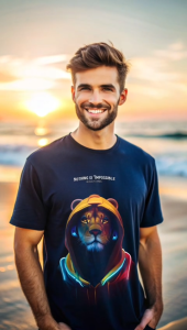 Kaos Motif Singa Nothing Is Impossible Modesto Apparel Berkualitas Nyaman Desain Unik Dan Menarik