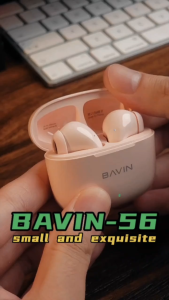 BAVIN BA56 Earbuds TWS Wireless Bluetooth 5.3 Earphone Stereo Audio Sound Earbuds Touch Control Headset for Sports Game Business