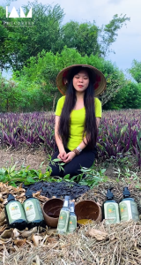 Dầu gội bồ kết thảo dượᴄ ngăn rụng tóc ngăn gàu kích thích mọc tóc cho mái tóc óng ả mềm mượt 500ml