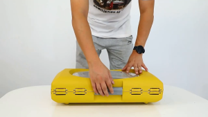 Lồng vận chuyển Chó Mèo đường hàng không tàu xe có thể xếp gọn (mẫu mới)- Love pets shop