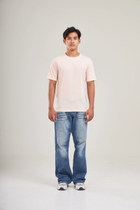 YuenPuen (ซื้อเป็นเซตถูกกว่า) 1 เซต 3 ตัว เซตโทนส้ม เสื้อยืดคอกลมแจนสั้น สีส้มอ่อน สีโอรส และสีส้มอิฐ