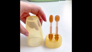 ที่แปรงลิ้น แปรงสีฟันซิลิโคน แปรงลิ้น แปรงเด็ก ทำความสะอาดเหงือกและลิ้น เหมาะสำหรับทารก