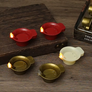 โคมไฟนํ้ามันพลาสติก เทียนการเหนี่ยวนํา ใส่นํ้าเปิดไฟ โคมไฟเล็ก อิเล็กทรอนิกส์ เครื่องประดับรูปร่างโคมไฟนํ้ามันนําเข้าจากจีน ตกแต่งโรงแรม ประดับร้านค้า