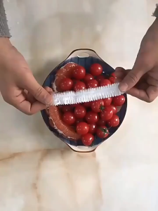 ถุงคลุมอาหาร 100 ชิ้น/ถุง แรปห่ออาหาร ฟิล์มแรปเก็บอาหาร ฟิล์มห่ออาหาร ถุงถนอมอาหาร ถุงห่ออาหาร หมวกคลุมอาบน้ำ ถุงเก็บอาหาร