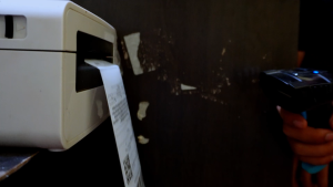 Kertas Thermal Sticker/Label A6 Roll Size 100x150mm LP