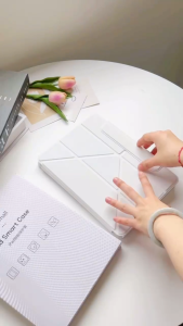 [ถอดปกได้+หมุนได้❗]เคสสำหรับไอแพด Air6 Gen10 Air5 Air4 Gen9/8 Pro11 Pro12.9 Pro13 หมุนได้360องศา ปรับระดับสูง-ต่ำ ของแถมลิ้นชักตั้งหลายพับพร้อมช่องเสียบปากกา