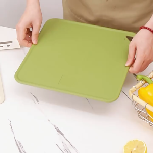 🚚【SG spot】Stainless steel cutting board double-sided classification set vertical multifunctional antibacterial cutting board