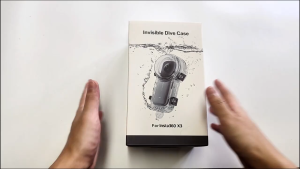 Fully Invisible Dive case For 360 X3 Waterproof Housing shell 50m Underwater One X3 Protector Cover OEM