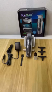 Kemei ใหม่ /KM-5027 ปัตตาเลี่ยนตัดแต่งทรงผม โกนหนวด เล็มเครา ใช้ได้ทั้งเด็กและผู้ใหญ่-simo