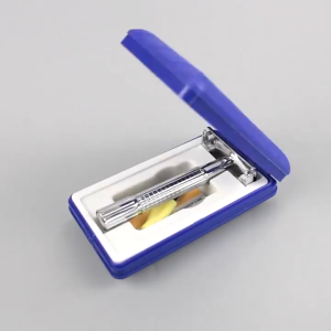 Manual Shaver Stainless Steel Waterproof For Men Safe Shaving Durable Blade Home Use