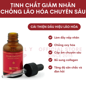 Tinh chất dưỡng ẩm chuyên sâu giảm nhăn ngăn chảy xệ Meishoku Harinista Delivery Essence 30ml Nhật