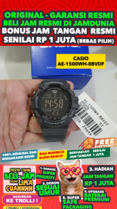 Jam Tangan Resin Grey CASIO AE-1500WH: Keunggulan & Cara Penggunaan
