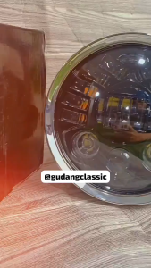 Lampu Daymaker 7 Inch 19 Led Set Batok Tiger Revo Pnp Megapro Ninja Scorpio