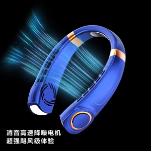 Portable Hanging Neck Fan Hands Usb RNeck Fan 8000mAh Portable Hanging Neck Fan Hands Usb Rechargeable 360° Neck Cooling Fan Surround Digital Display lazy fan 挂脖风扇echargeable 360° Neck Cooling Fan Surround Digital Display lazy fan 挂脖风扇