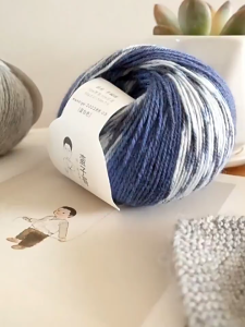 50g/Ball Wool Yarn 150M 2MM for DIY Handmade Woven Scarf Hat Thick Stick Needle Hand Knitted Yarn Ball Crocheting Thread