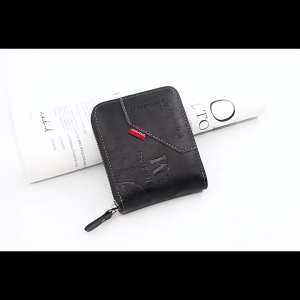 High-Quality MenBense PU Leather Multiple Card Capacity Mens Wallet Gift D5515