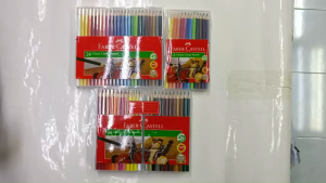 Faber Castell Classic Colour Pencils With Case Slim-Flexi Case Pensel Warna Classic Color Pencil Case Pensil