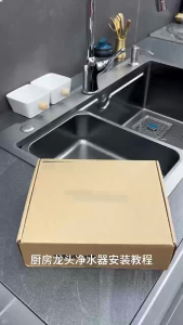 ONEHOME Tap Water Purifier Tap Water Filter Faucet Water Purifier Kitchen Water Tap Filter Purifier Penapis Air Washable Filters Activated Carbon Ceramic 水龙头净水器 滤水器