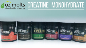 Ozmolts Creatine Monohydrate Powder: A Muscle Building & Recovery Booster