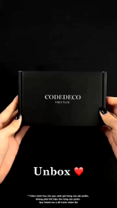 Tinh dầu nước hoa CODEDECO Unique 022 - 10ml Tươi trẻ Mát mẻ Cá Tính