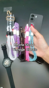 Gawung Tali Gantungan HP Aesthetic Vintage Korea & Phone Strap Charm Classic