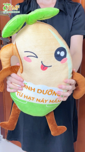 Bé Gấu Bông Hình Hạt Đậu Nảy Mầm Tâm Minh Foods