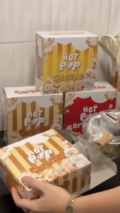 [พร้อมส่ง]🌽Hot Pop ป๊อบร้อน🍿ป๊อบคอร์นร้อนได้เอง ไม่ใช้เตาอบ สะดวกทำเองสดๆ ได้ทุกที่ทุกเวลา  มีด้วยกัน 3 รสชาติ