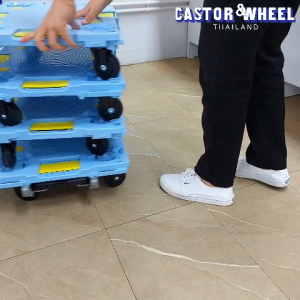 รถเข็น  แบรนด์ Log Smith น้ำหนักบรรทุก 120 กก. Made in japan รุ่น SK010S-BL