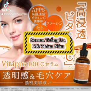 Serum Trắng Da Mờ Nám Chống Lão Hóa C Vitapps 100 Nhật Bản 60ml - virgot.store