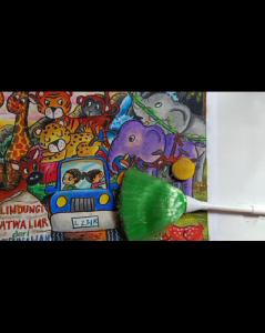 Sulak Gambar Pembersih Remah Krayon Kuas Krayon Penghapus Krayon Peralatan Menggambar