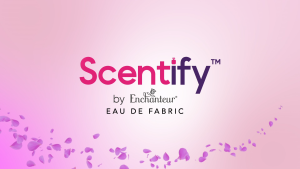 Scentify Fabric Perfume Floral Symphony Refill Pouch 350ml | Long-lasting parfum |  By Enchanteur