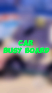 Hntob 8 Parts Wooden Car Busy Switch Board Puzzle Blockunlock Early Educational Toys Toy Gear