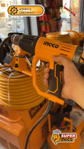 Máy khò nhiệt / máy thổi hơi nóng INGCO HG200058 Công suất 2000W Màn hình LCD (mẫu mới)