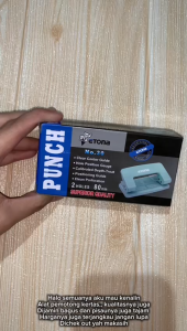 Etona PUNCH No.30: Alat Pembolong Kertas Perforator