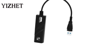 NEW COD Network Adapter USB 3.0 to RJ45 Gigabit Ethernet Lan 10/100/1000 Mbps แปลง USB3.0 เป็นสายแลน ไดรเวอร์ในตัว For PC