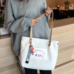 CHIKOOL Handbags for Women - Korean Style Fashion Patchwork Crossbody Bags High-Quality Original Black & White